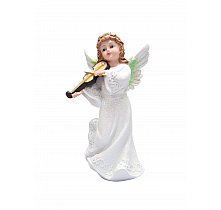 Figurka aniołek grajacy na skrzypcach