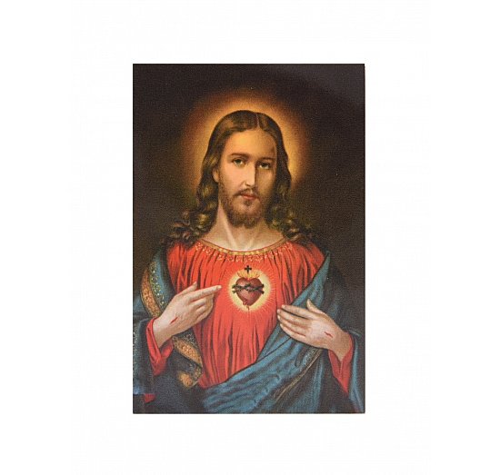 Magnes z wizerunkiem Serca Pana Jezusa