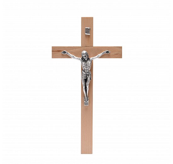krzyż drewniany jasny