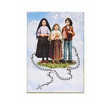 Obrazek z Matką Bożą Fatimską i św. Franciszkiem, Hiacyntą i Łucją