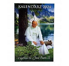 Kalendarz z Janem Pawłem II do powieszenia na 2024 rok