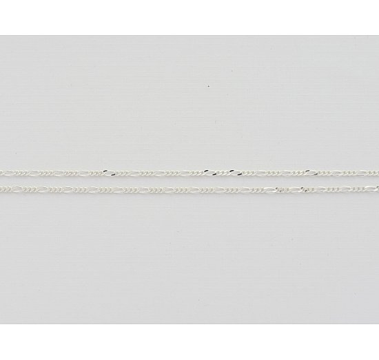 Łańcuszek srebrny figaro 50cm