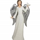 Figurka Anioł biały stojący