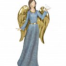 Figurka Anioł niebieski stojący