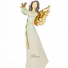 Figurka Anioł jasnozielony stojący