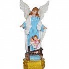 Figurka Anioł Stróż Na Kładce 16 cm