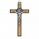 Krzyż św. Benedykta Drewno Jasne 12,5 cm