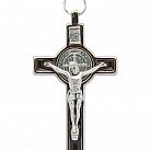 Krzyż św. Benedykta 7 cm czarny