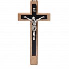 Krzyż Drewniany Bukowy Jasny 15 cm