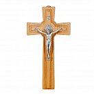 Krzyż Drewniany Wiszący Jasny