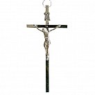 Krzyż metalowy 13 cm srebrny kolor