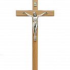 Krzyż drewniany 22 cm jasny