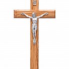 Krzyż wiszący oliwny duży