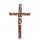 Krzyż mKrzyż z drewna egzotycznego afrykańskiego Sapeli 50 cm 