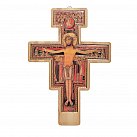Krzyż franciszkański bukowy 45 cm jasny