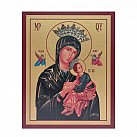 Obrazek z ikoną Matki Boskiej Nieustającej Pomocy 