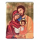 Ikona Maryja, Jezus, Józef 23x17