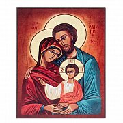 Obrazek z ikoną św.Rodzina 20x25