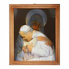 Obrazek Jan Paweł II w objęciach Maryi