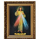 Obraz Jezusa Miłosiernego 50x70 cm w ozdobnej ramie