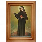 Obrazek w ramce św. Faustyna Kowalska 10x15