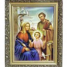 Obraz św. Rodzina w ozdobnej ramie 50x70 cm
