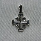 Krzyżyk srebrny Jerozolimski