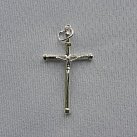 Krzyżyk srebrny wzór 12