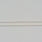 Łańcuszek pancerka srebrny 45 cm wzór 2