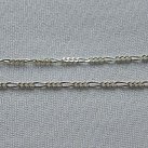 Łańcuszek figaro srebrny 60 cm