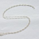 Łańcuszek figaro srebrny 55 cm