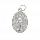 Medalik srebrny Matka Boża i św. Michał Archanioł