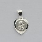 Medalik diamentowany srebrny mniejszy MB Częstochowska